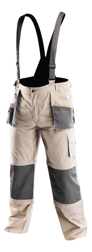 NEO-TOOLS Spodnie robocze na szelkach 6w1 rozmiar S 81-320-S
