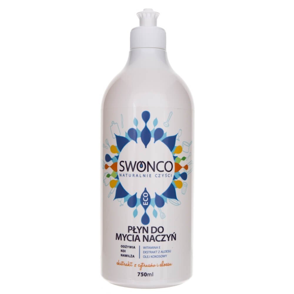 Swonco Swonco naturalny płyn do naczyń cytrusowy 750ml SWO037 5901812060037 750ml