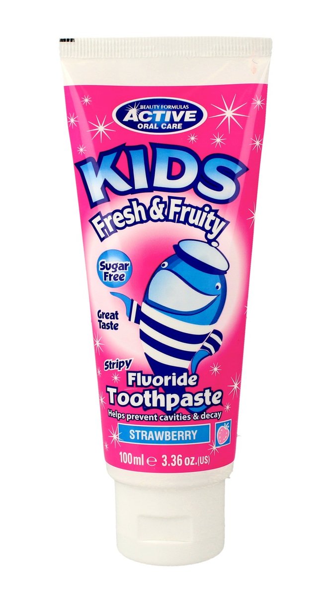BEAUTY FORMULAS Beauty Formulas Active Oral Care Kids Pasta do zębów dla dzieci Fresh&Fruity  100ml SO_106148