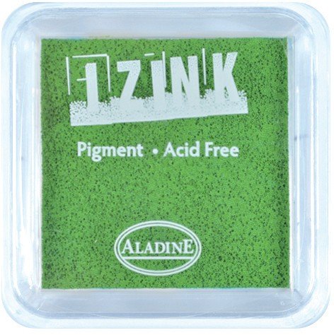 Tusz na papier, do stempli, zielony