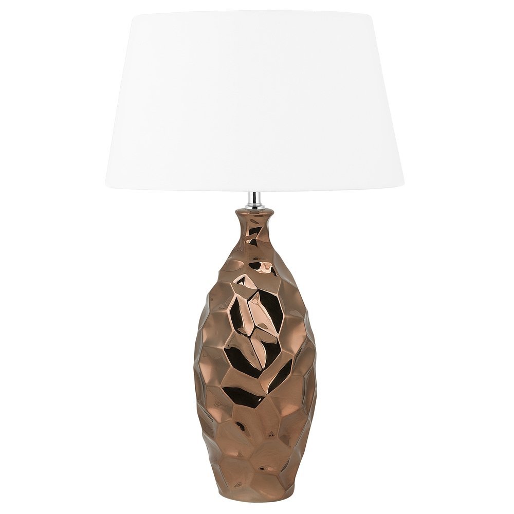 Beliani lampa stołowa złoty brąz 61 cm TORI