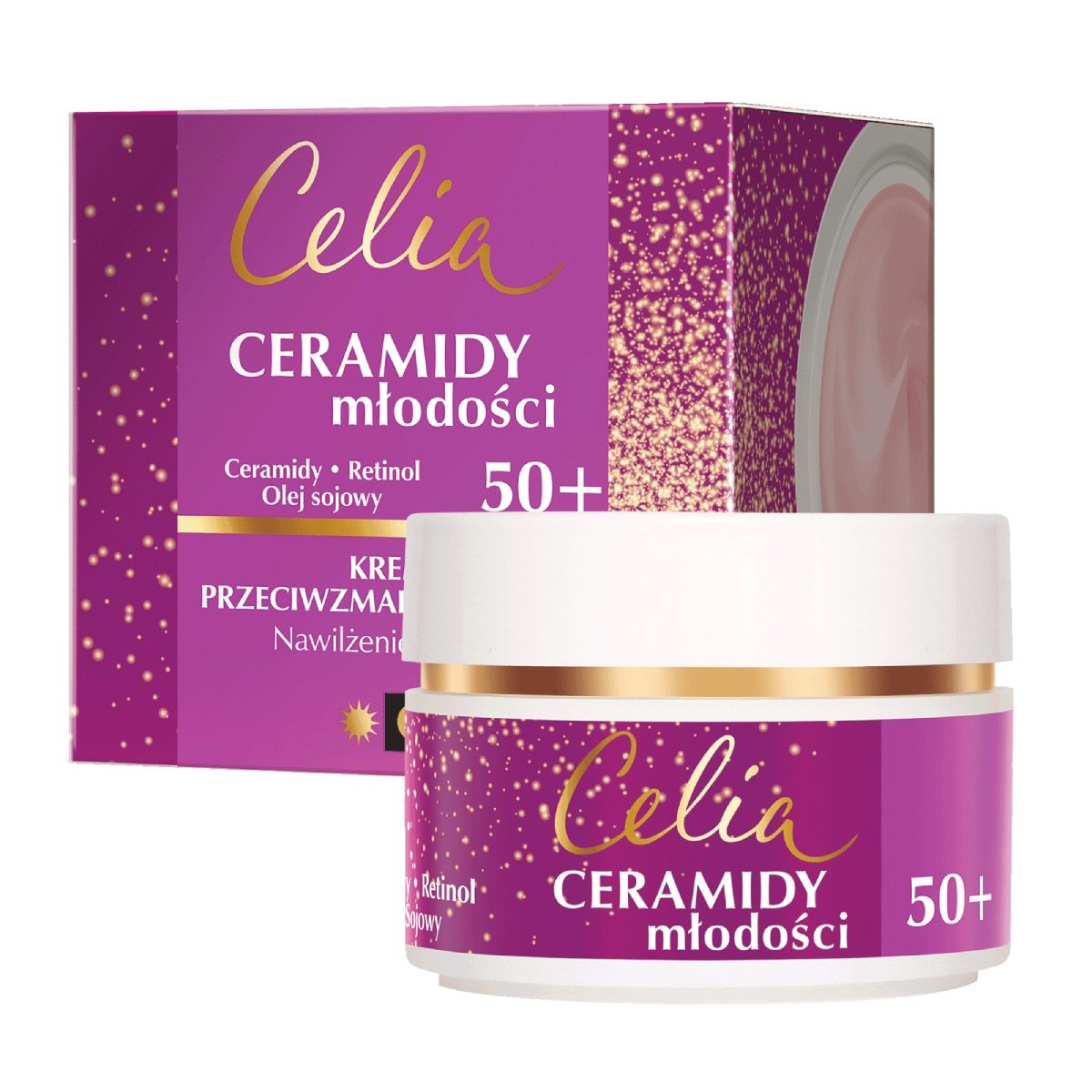 Celia Ceramidy Młodości krem przeciwzmarszczkowy 50+ 50ml