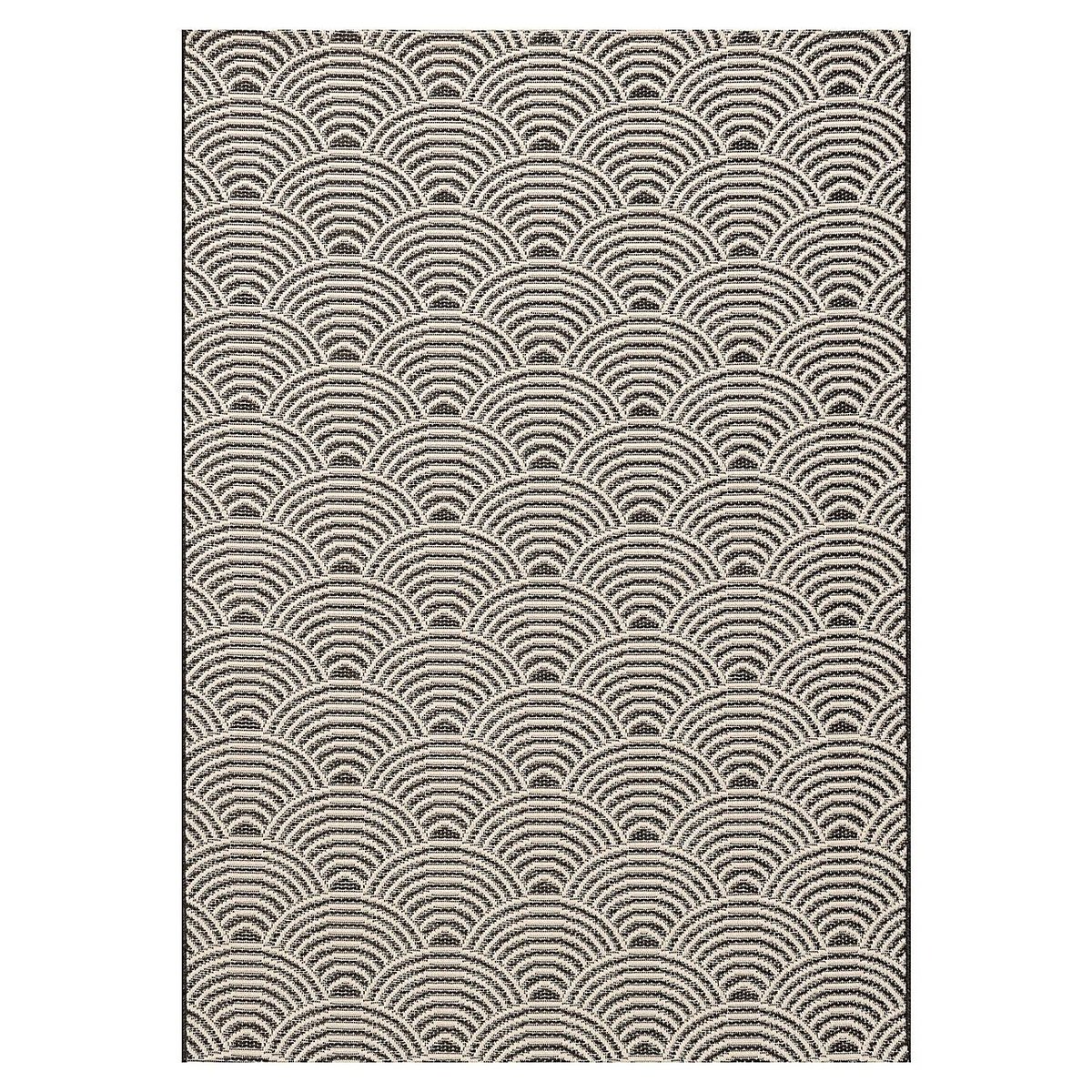Dekoria Dywan Jersey Home wool/black 120x170cm 120x170cm 802-223