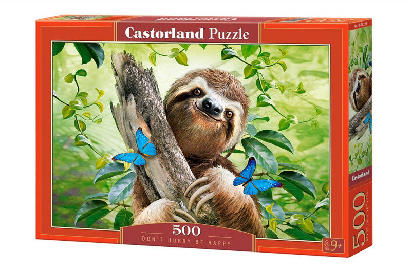 Castorland Puzzle 500 Dont Hurry Be Happy CASTOR