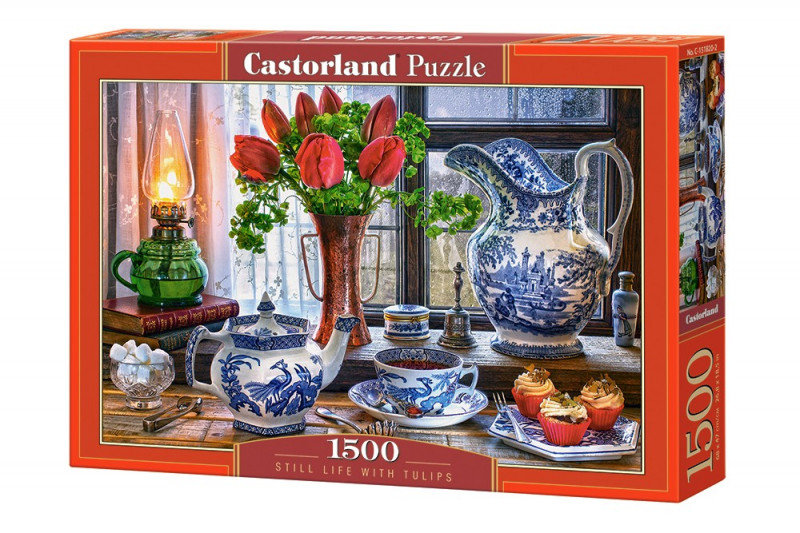 Castorland Puzzle 1500 Still Life with Tulips