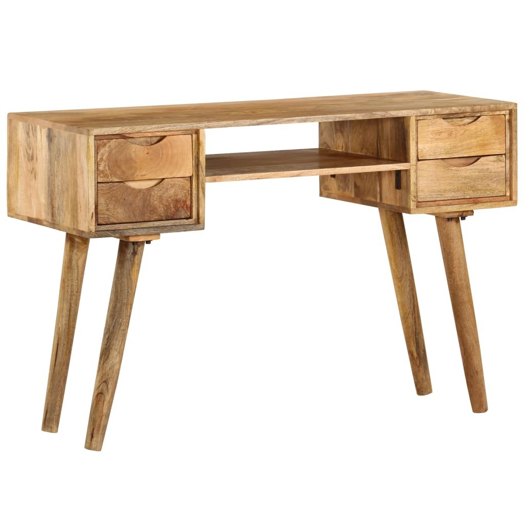 vidaXL Biurko z litego drewna mango, 115 x 47 x 76 cm vidaXL