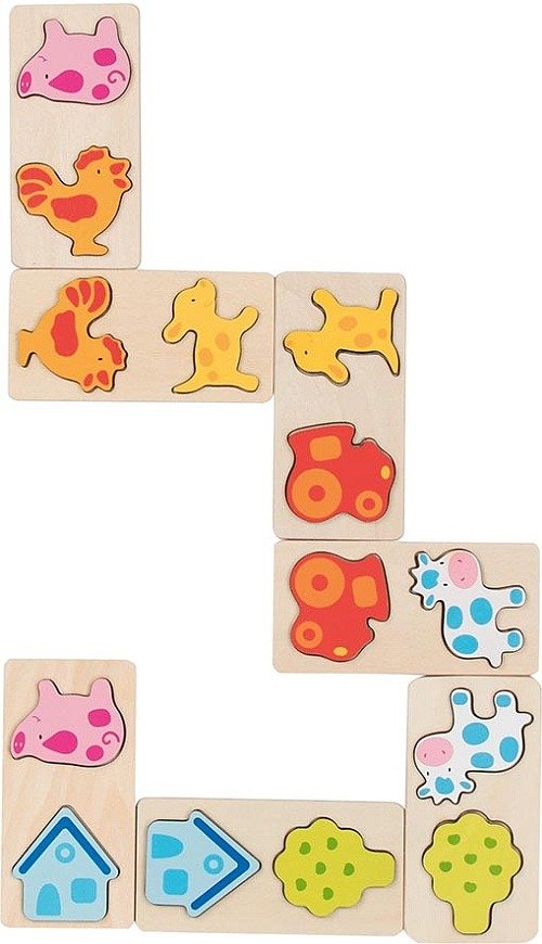 Goki, domino 3D Farma