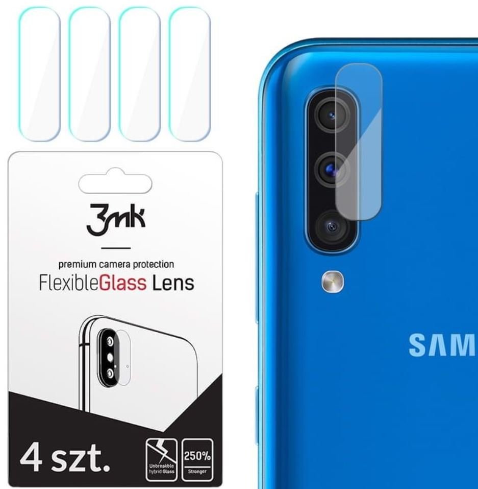 Фото - Інше для мобільних 3MK Lens Protect Samsung A505 A50 Szkło hybrydowe na obiektyw aparatu 4szt 