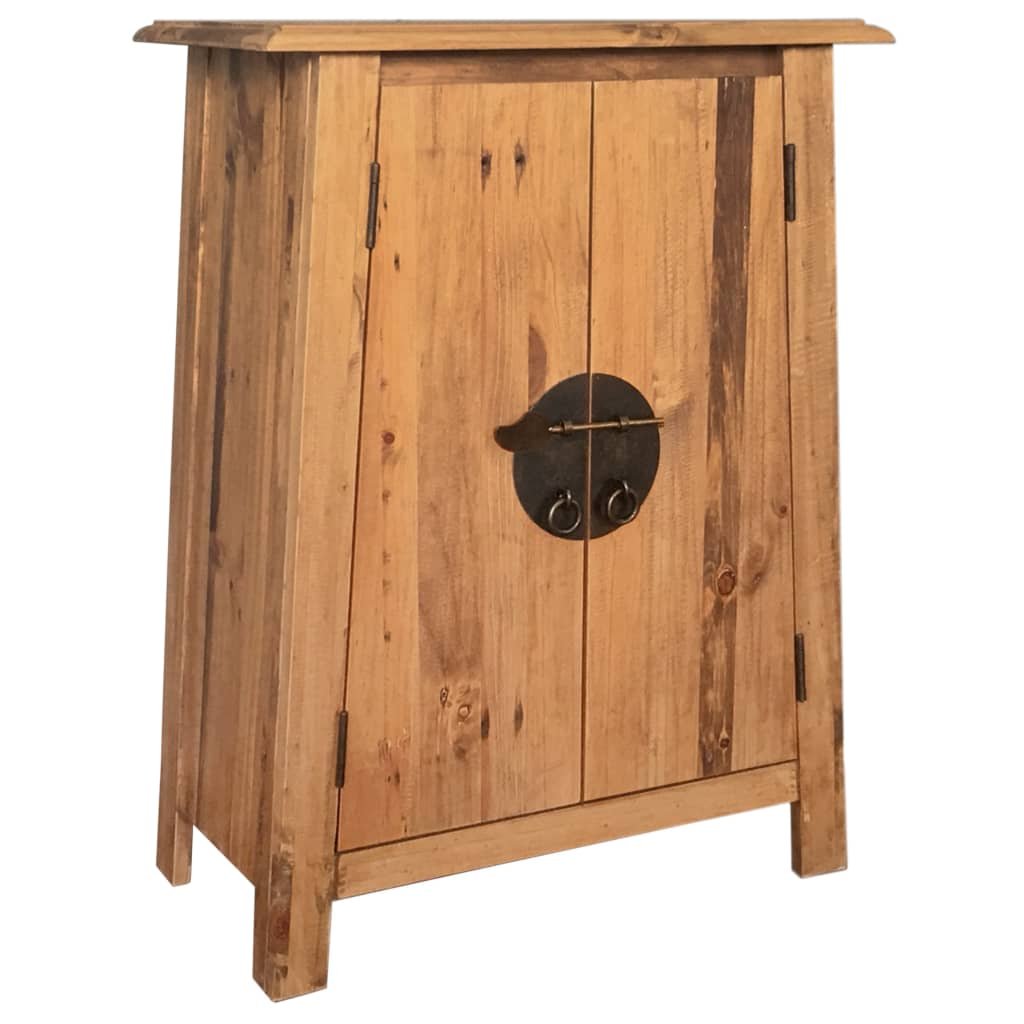 vidaXL Szafka do łazienki, lite drewno sosnowe z odzysku, 59x32x80 cm vidaXL