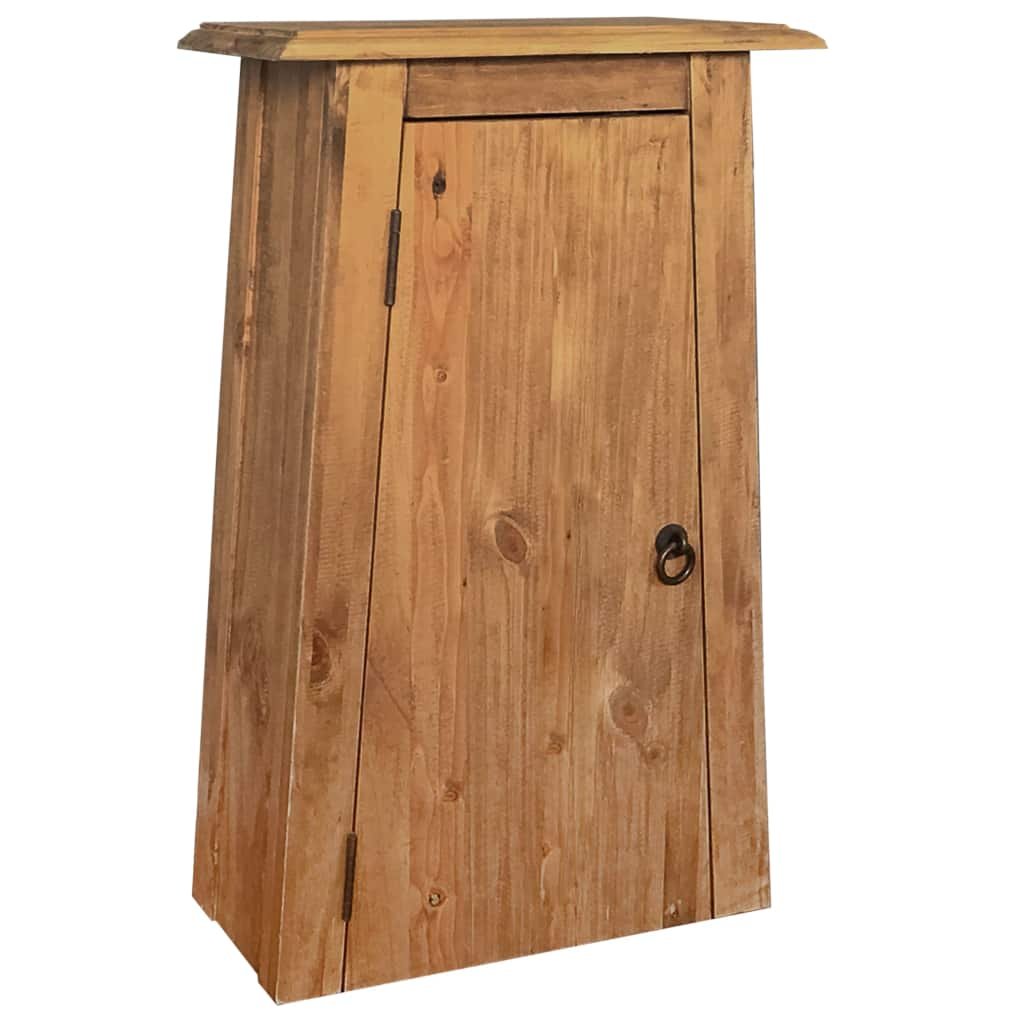 vidaXL Wisząca szafka łazienkowa, drewno sosnowe z odzysku, 42x23x70cm vidaXL