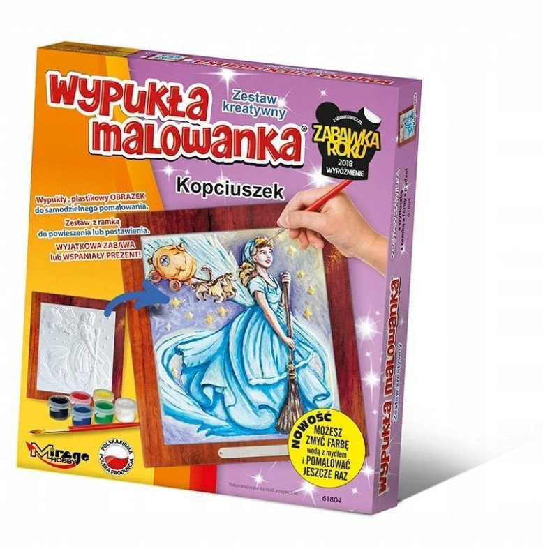 Mirage Hobby Wypukła malowanka Bajka Kopciuszek
