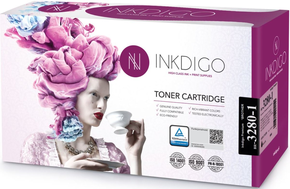 Inkdigo Toner Zamiennik INKDIGO Brother TN 3280 Black BR-3280-1