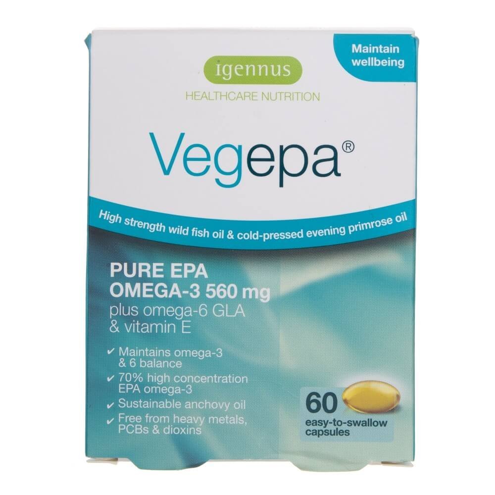 Igennus Igennus Vegepa 560 mg 60 kapsułek IGVEG60