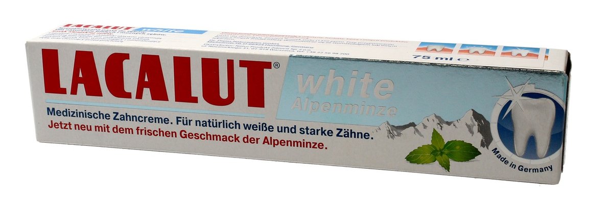 Natur Produkt LABOVITAL Pasta do zębów White Alpenminze 75ml