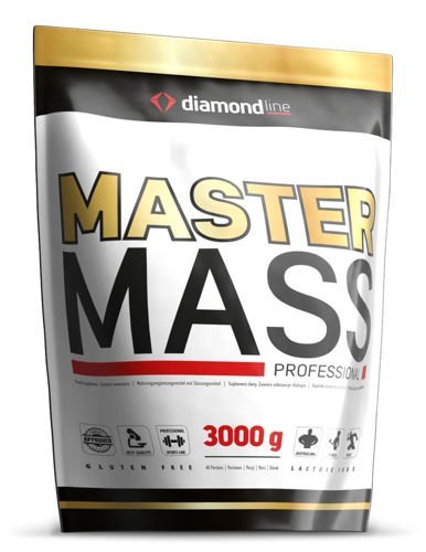 HiTec Nutrition, Gainery, Diamond Line Master Mass Professional, 3000g, wanilia