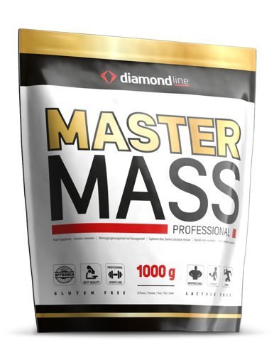 HiTec Nutrition, Gainery, Diamond Line Master Mass Professional, 1000g, wanilia