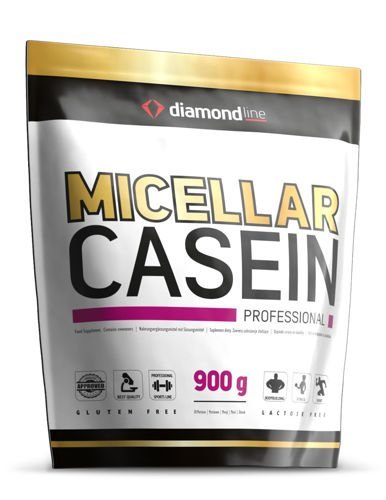 HiTec Nutrition, Odżywka białkowa, Diamond Line Micellar Casein Professional, 900g, czekolada