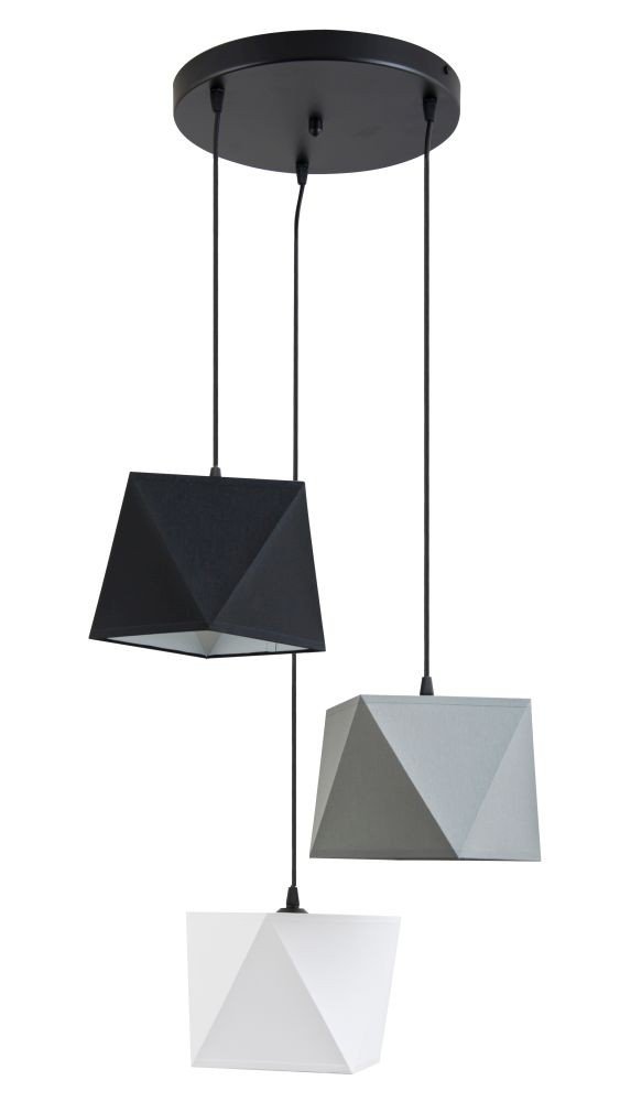 Kwietnik metalowy na trzy donice Dwight 10-1161-cz-z