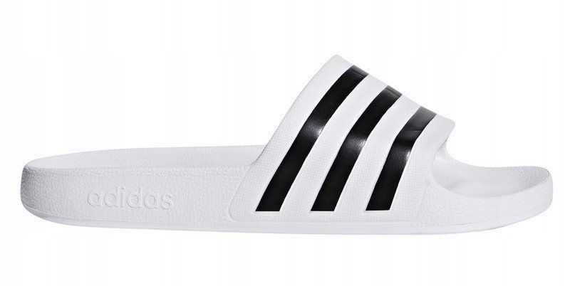 Adidas, Klapki damskie, Aqua F35539, biały, rozmiar 42