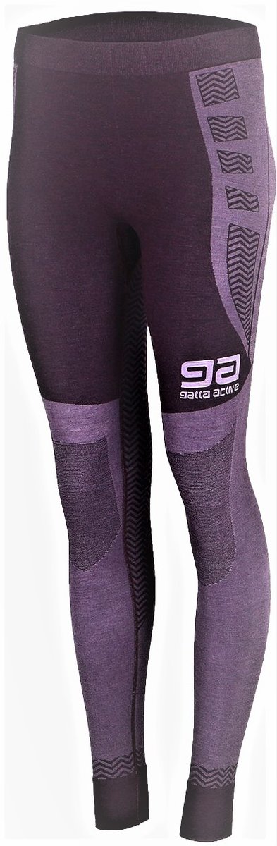 Gatta Active, Legginsy damskie, Thermo Ultra Jenny, fioletowy, rozmiar S