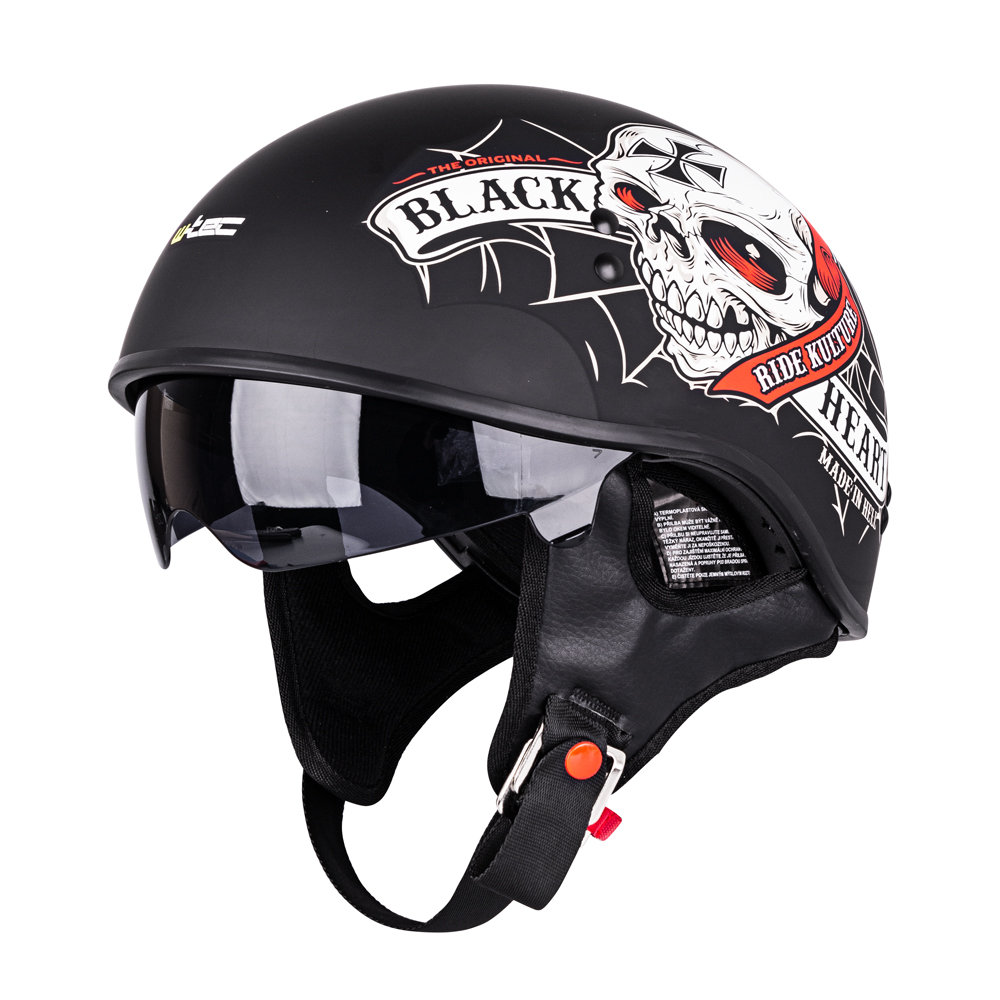 W-Tec KASK MOTOCYKLOWY V535 BLACK HEART ROZM XL 61-62) ZADZWOŃ 600-555-801 ! 18158-XL-2