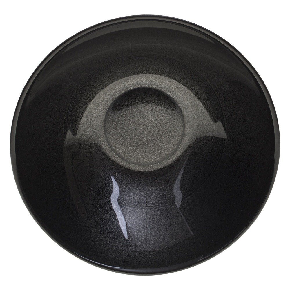 Secret de Gourmet Talerz na zupę ANIA BLACK szkło 17 cm kolor czarny 154371A