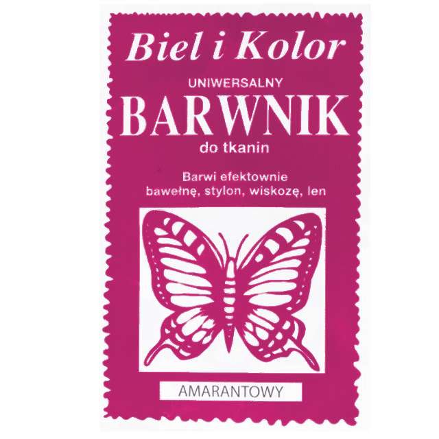 Bk Barwnik do tkanin uniwersalny Amarantowy