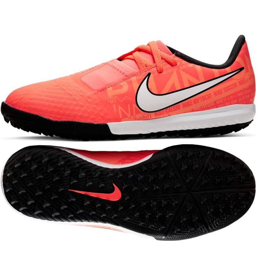Nike, Buty dziecięce, JR Phantom Venom Academy TF AO0377 810, pomarańczowy, rozmiar 38