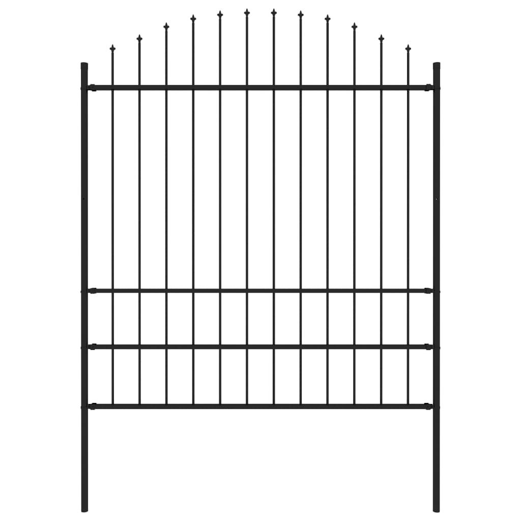 Panel ogrodzeniowy z grotami (175-2) x 17 m