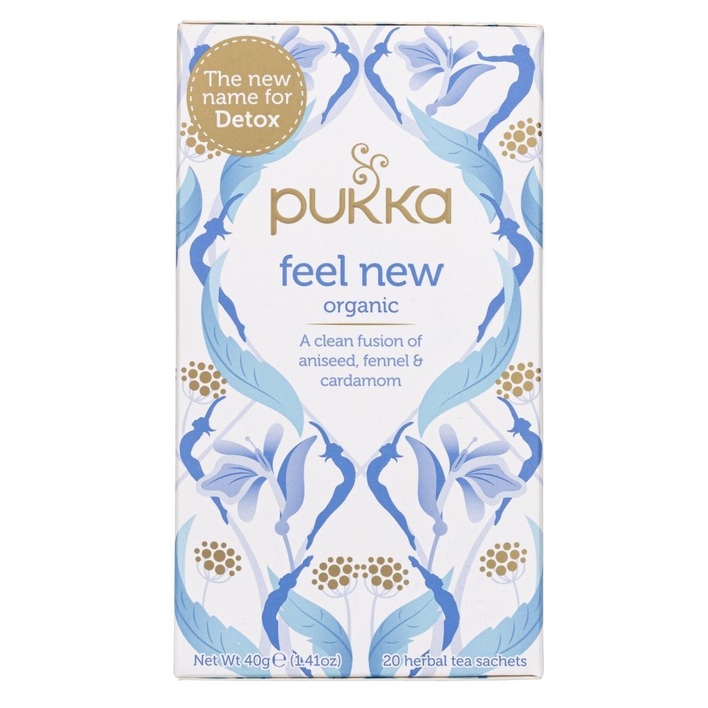 Pukka Herbata Feel New BIO 20 saszetek (dawniej Detox) 5060519144102