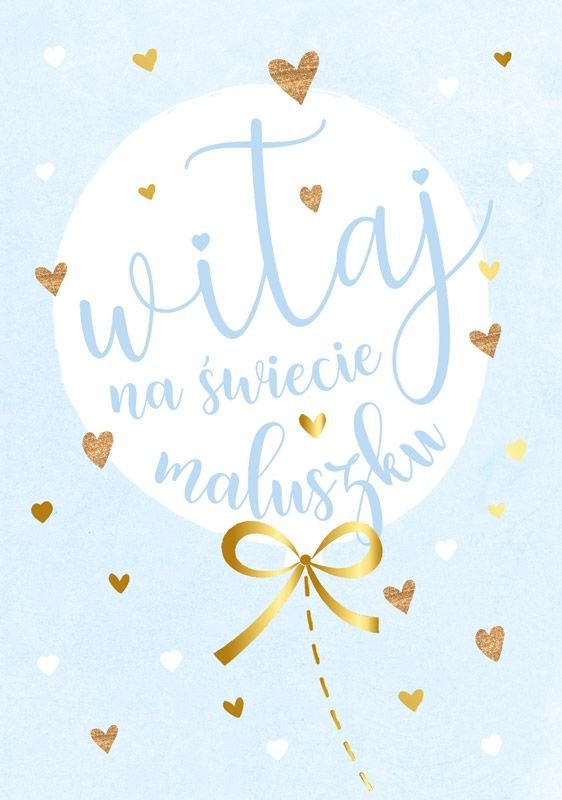 Kukartka Karnet B6 PR-174 Witaj na świecie, maluszku - Kukartka