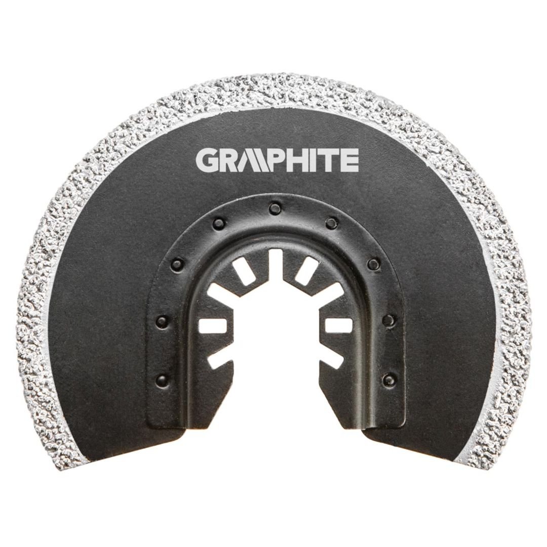 GRAPHITE Tarcza półokrągła HM do ceramiki, 85 mm TOP-56H004