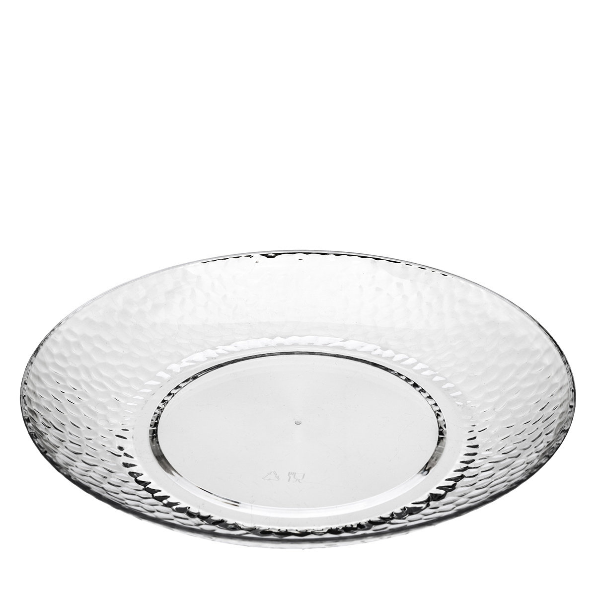 Secret de Gourmet Talerz obiadowy Estiva 27 cm Secret de Gourmet kolor transparentny B07TVYQWWW