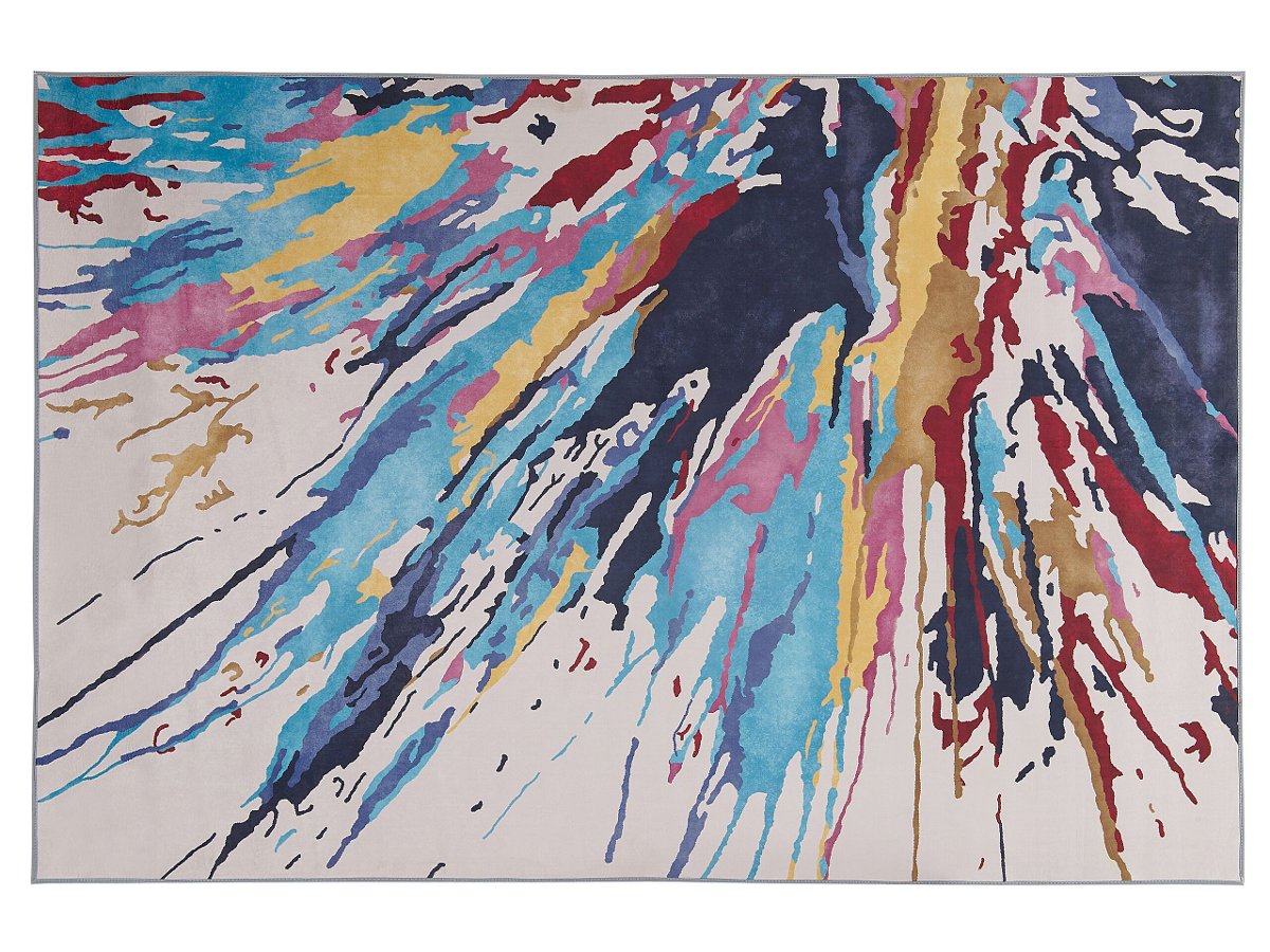 Beliani Dywan kolorowy 140 x 200 cm krótkowłosy KARABUK
