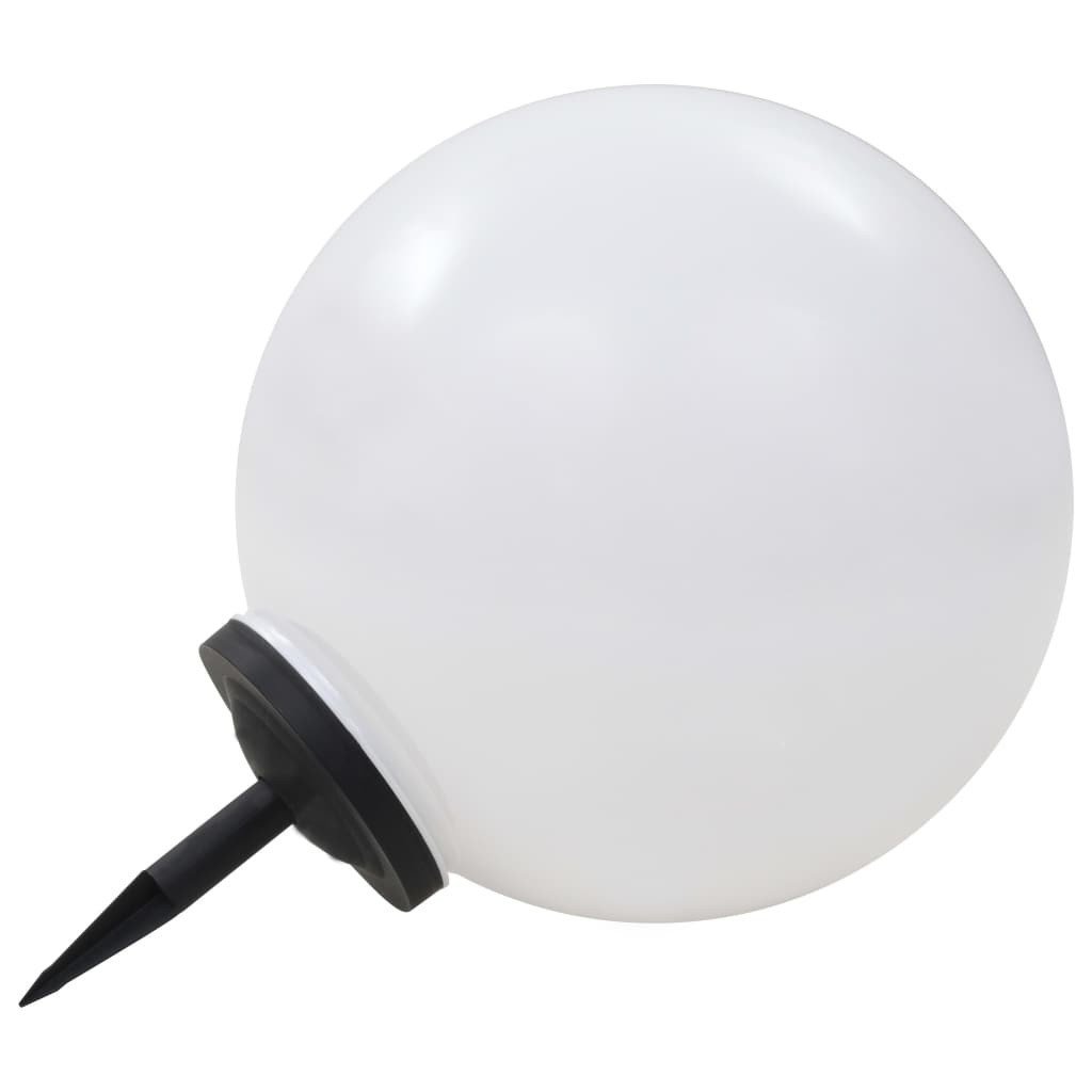 vidaXL Kulista lampa solarna na zewnątrz, LED, 50 cm, RGB