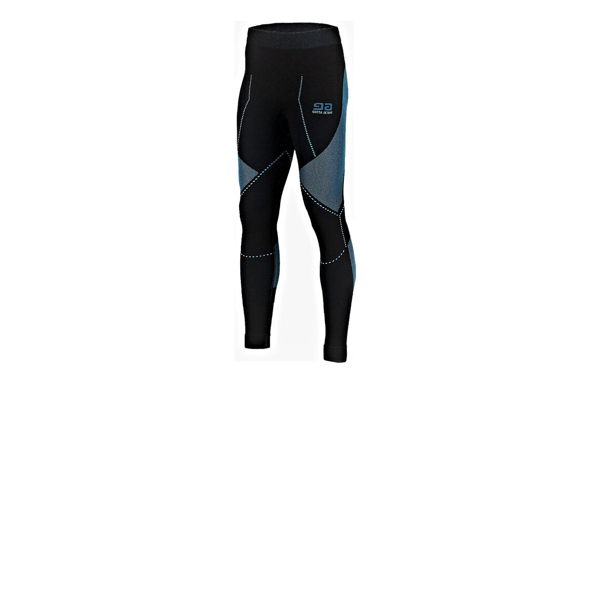 Gatta Active, Legginsy męskie, Thermo Plus Midi, czarny, rozmiar XXL