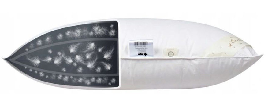 AMZ Poduszka Basic Plus puch 70% N-PBplus-78-1000G