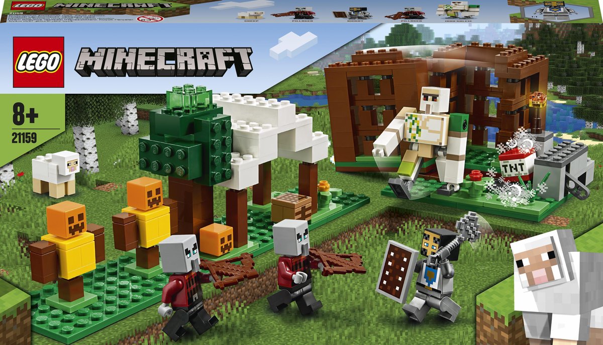 LEGO Minecraft Kryjówka rozbójników 21159