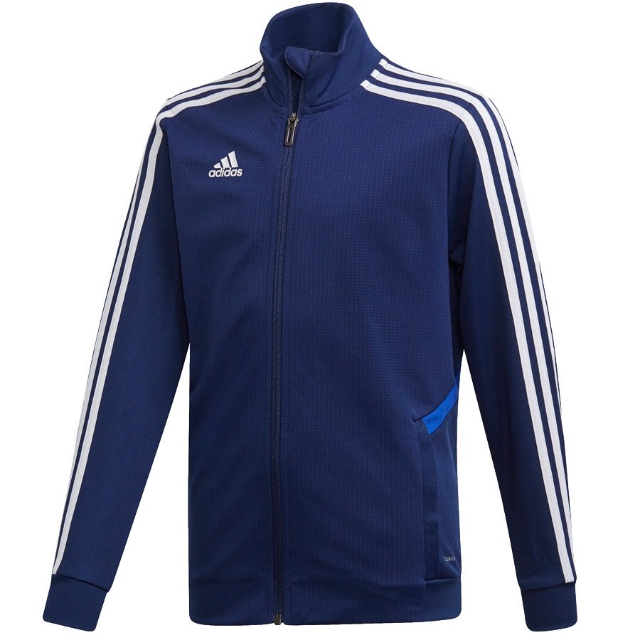 Adidas, Bluza sportowa dziecięca, Tiro 19 JKTY DT5275, granatowy, rozmiar 152