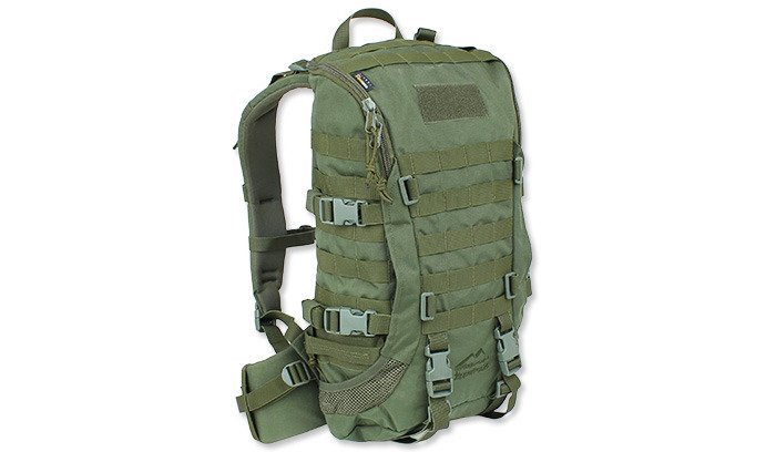 WISPORT, Plecak wojskowy, Zipper Fox, zielony, 25L