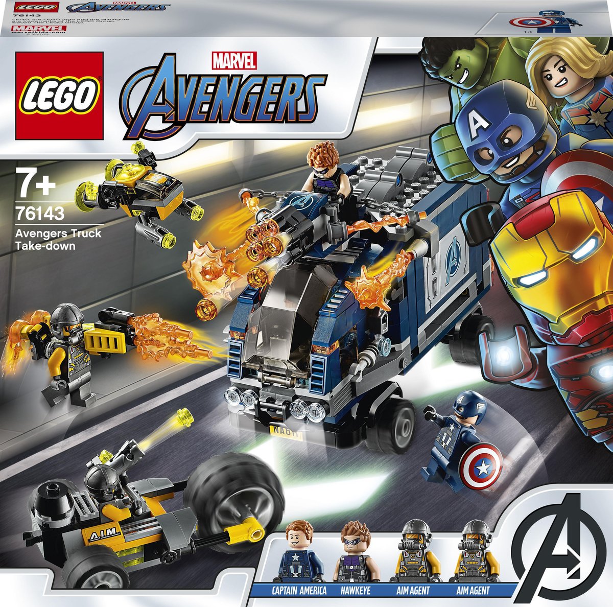 LEGO Super Heroes Avengers Zatrzymanie ciężarówki 76143