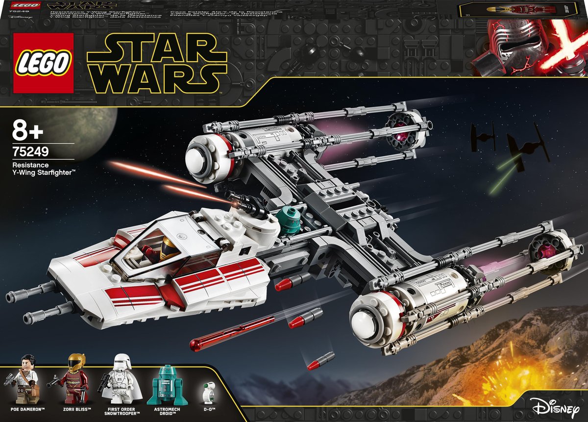 LEGO Star Wars Myśliwiec Y-Wing Ruchu Oporu 75249