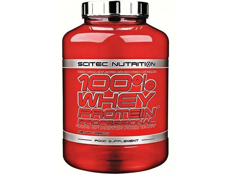 Scitec, Odżywka białkowa, 100% Whey Protein Professional, 2350 g, czekolada-orzech