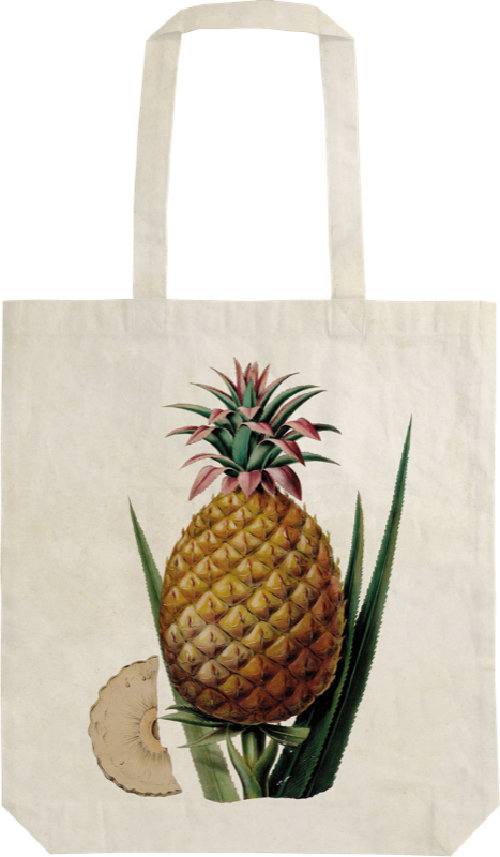 Skona Ting Torba bawełniana na ramię Szoperka STBAG 07 Ananas