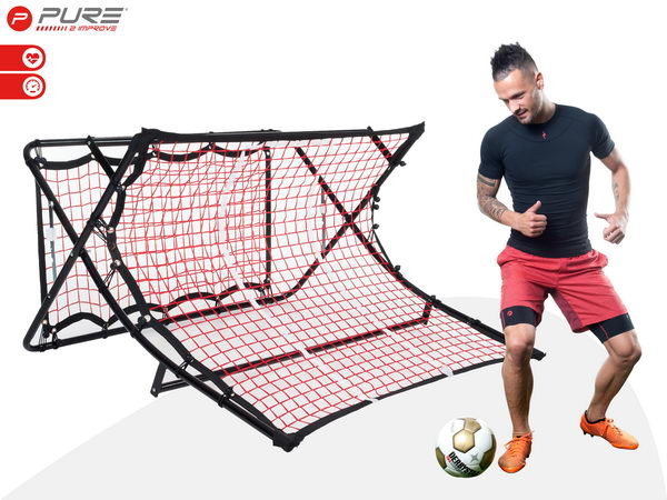 Pure2Improve pure2i mprove Soccer rebounder  fussba lluebungs siatka strzały Training po prostu łatwe P2I150020