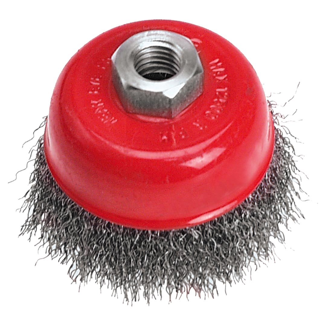 Topex Grupa sp. z o.o. S.K. Szczotka druciana doczołowa 75 mm x M14 62H110