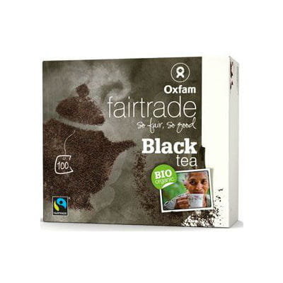 Oxfam Fair Trade HERBATA CZARNA SRI LANKA FAIR TRADE BIO (100 x 1,8 g) - OXFAM