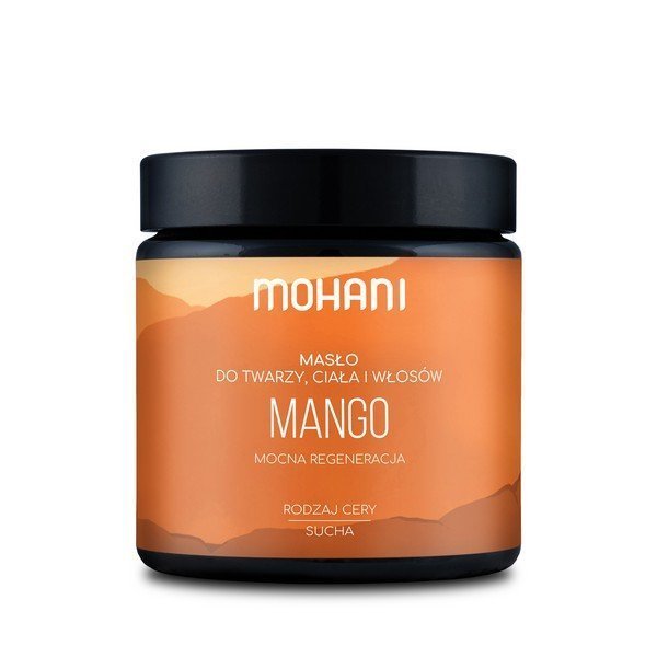 MOHANI MASŁO MOCNO REGENERUJĄCE Z PESTEK MANGO 100 g - MOHANI