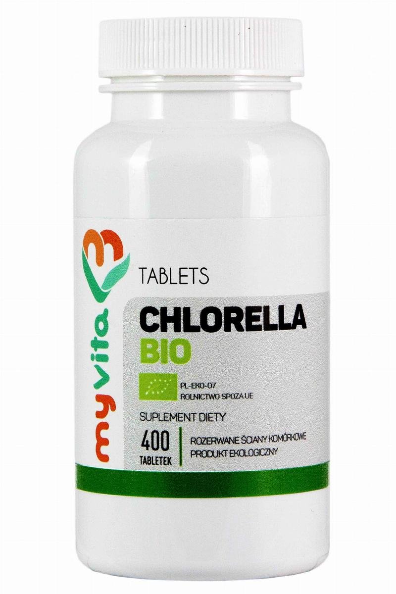 MyVita CHLORELLA BIO TABLETKI 250mg 400 szt. - 5906874332184