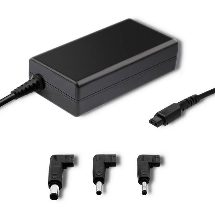 Qoltec Zasilacz specjalizowany do Dell | 65W | 3 wtyczki |+ kabel zasilający